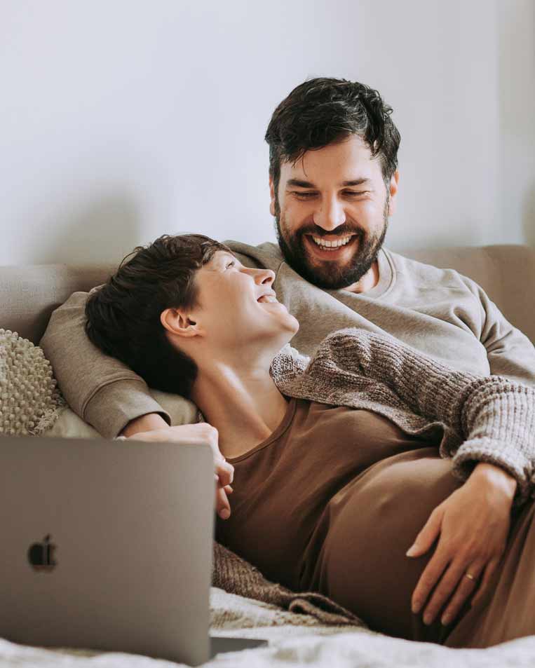 Die achtsame Geburt Geburtsvorbereitungskurs online Paare